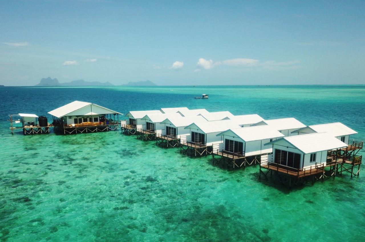 Готель Shun Shun Water Bungalows Семпорна Екстер'єр фото