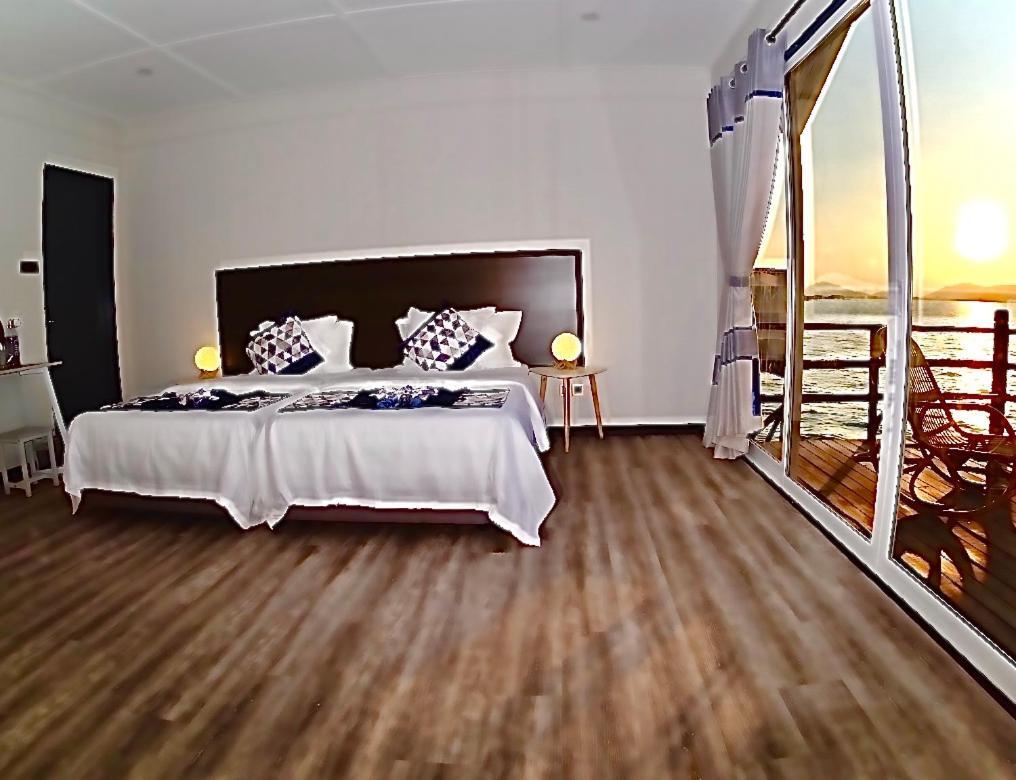 Готель Shun Shun Water Bungalows Семпорна Екстер'єр фото